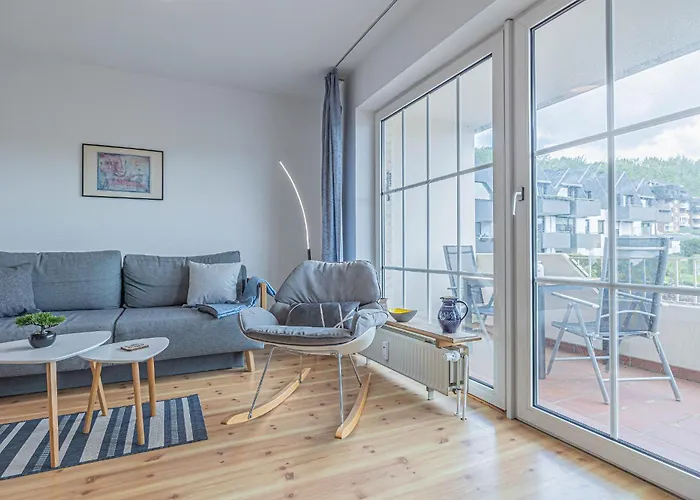 Fewo1846 - Strandresidenz Wassersleben Nele - Studioapartment Mit Balkon Und Meerblick